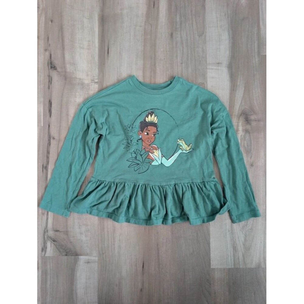 Hanna Andersson Disney Princess and the Frog Long Sleeve, 8Y (U2)